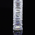8ctw Emerald Prong Diamond Eternity Band
