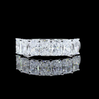 2ctw Prong Radiant Seven Stone Band