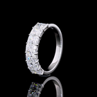 2ctw Prong Radiant Seven Stone Band