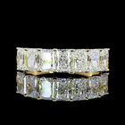 2ctw Prong Radiant Seven Stone Band