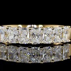 1ctw Prong Radiant Seven Stone Band