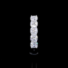 1ctw Prong Cushion Five Stone Band
