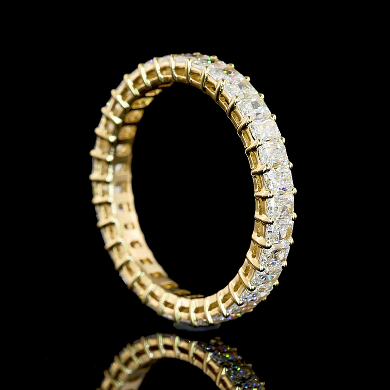 2ctw Prong Radiant Eternity Band