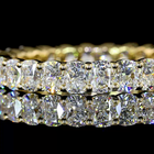2-1/4ctw Prong Cushion Eternity Band