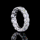 7ctw Cushion Prong Diamond Eternity Band