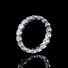 2ctw Bezel Cushion Eternity Band