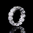 7ctw Cushion Bezel Diamond Eternity Band