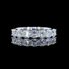 1ctw Prong Cushion Seven Stone Band