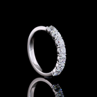 1ctw Prong Cushion Seven Stone Band