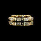 1/2ctw Flush East West Oval Eternity Band
