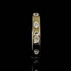 1/2ctw Flush East West Oval Eternity Band