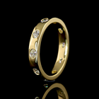 1/2ctw Flush East West Oval Eternity Band