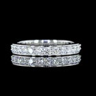 3/4ctw Channel Round 3/4 Eternity Band