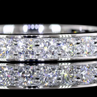 3/4ctw Channel Round 3/4 Eternity Band