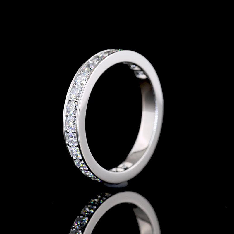 3/4ctw Channel Round 3/4 Eternity Band