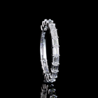 1ctw Prong East West Baguette 3/4 Eternity Band