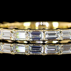3/4ctw Prong East West Baguette 3/4 Eternity Band