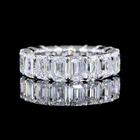 7ctw Emerald Prong Diamond Eternity Band