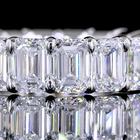 7ctw Emerald Prong Diamond Eternity Band