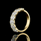 2ctw Prong Cushion Seven Stone Band