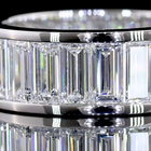 6ctw Baguette Channel Diamond Eternity Band