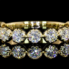3/4ctw Prong Round 3/4 Eternity Band
