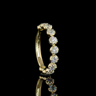 3/4ctw Prong Round 3/4 Eternity Band
