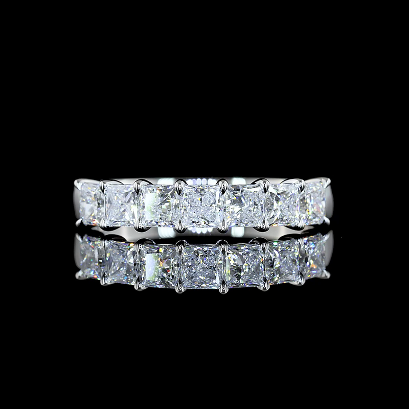 2ctw Prong Princess Seven Stone Band