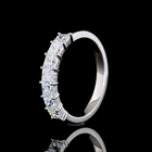 2ctw Prong Princess Seven Stone Band