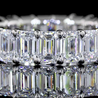 5ctw Emerald Prong Diamond Eternity Band