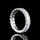 5ctw Emerald Prong Diamond Eternity Band