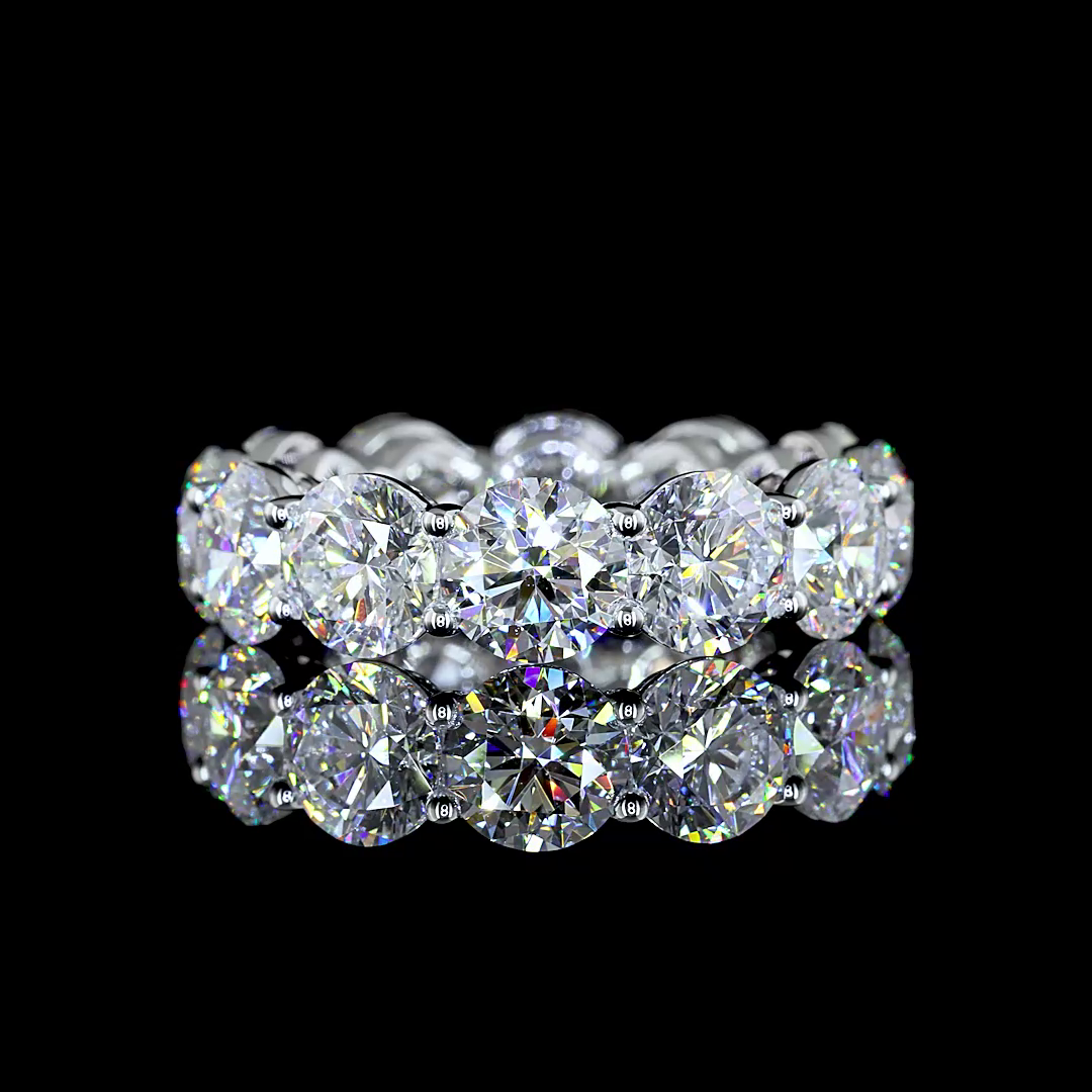 8ctw Round Prong Diamond Eternity Band