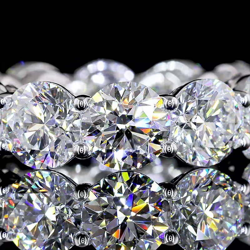 8ctw Round Prong Diamond Eternity Band