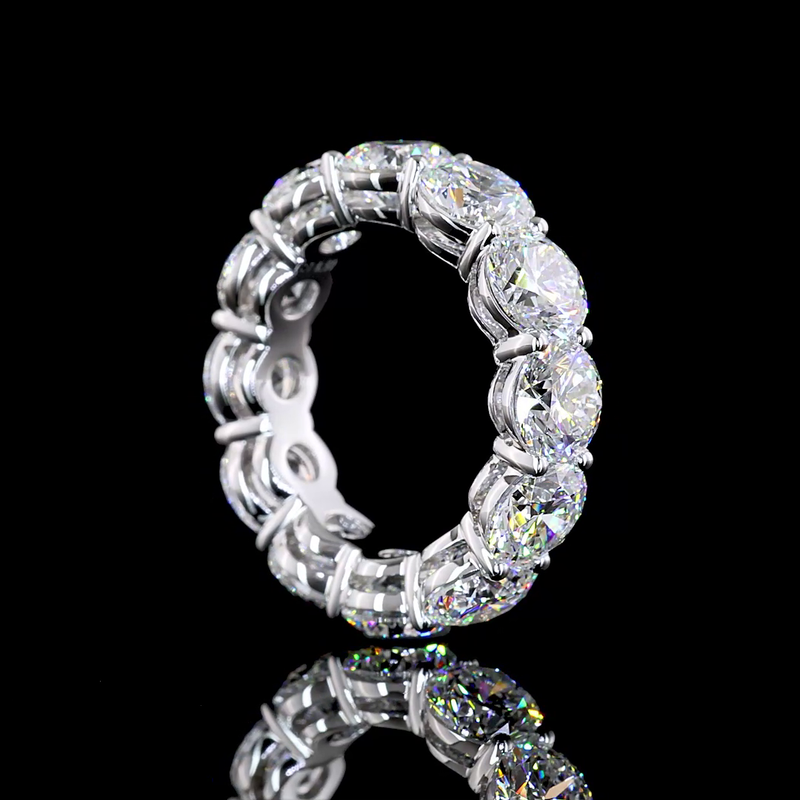 8ctw Round Prong Diamond Eternity Band