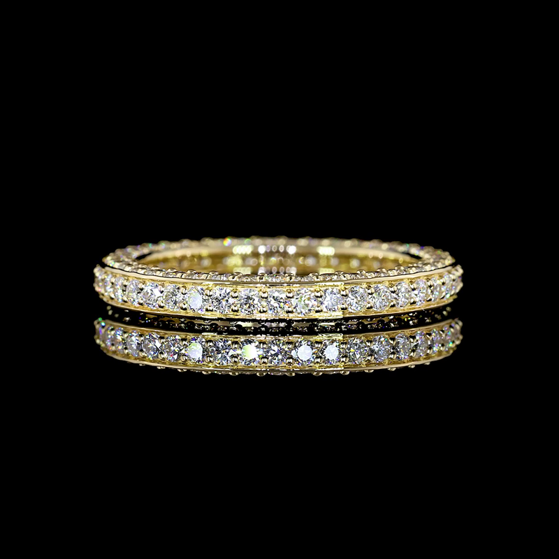 1-1/4ctw Prong Round Special Band