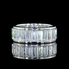6-1/2ctw Baguette Channel Diamond Eternity Band