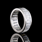 6-1/2ctw Baguette Channel Diamond Eternity Band