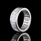 6-1/2ctw Baguette Channel Diamond Eternity Band