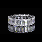 7ctw Emerald Prong Diamond Eternity Band
