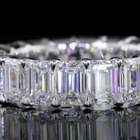 7ctw Emerald Prong Diamond Eternity Band