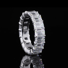 7ctw Emerald Prong Diamond Eternity Band