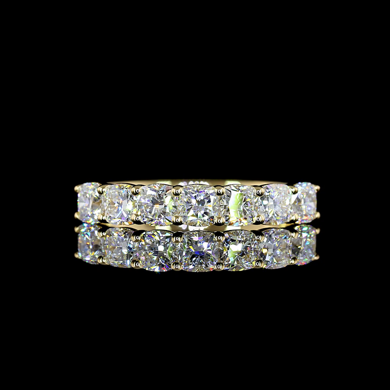 1ctw Prong East West Cushion Seven Stone Band