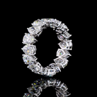 6ctw Pear Prong Diamond Eternity Band
