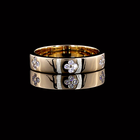 1/4ctw Round Flush Diamond Eternity Band