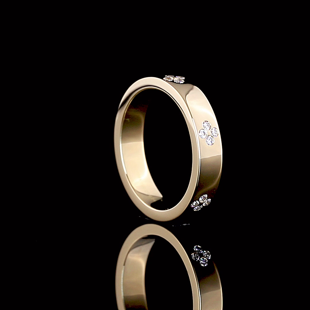 1/4ctw Round Flush Diamond Eternity Band