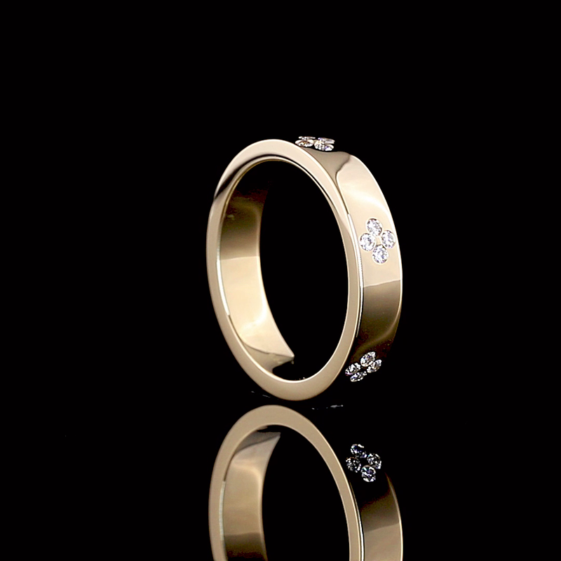 1/4ctw Round Flush Diamond Eternity Band