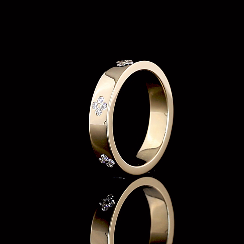 1/4ctw Round Flush Diamond Eternity Band