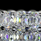 6ctw Antique Cushion Prong Diamond Eternity Band