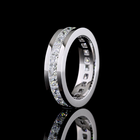 4ctw Princess Channel Diamond Eternity Band