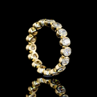 1-1/2ctw Bezel Cushion Eternity Band